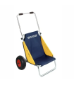 Chariot de plage Rolly Eckla Bleu Jaune