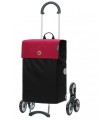 Chariot Course Hera Treppensteiger Scala Shopper Andersen, caddy 6 roues, Hera rouge