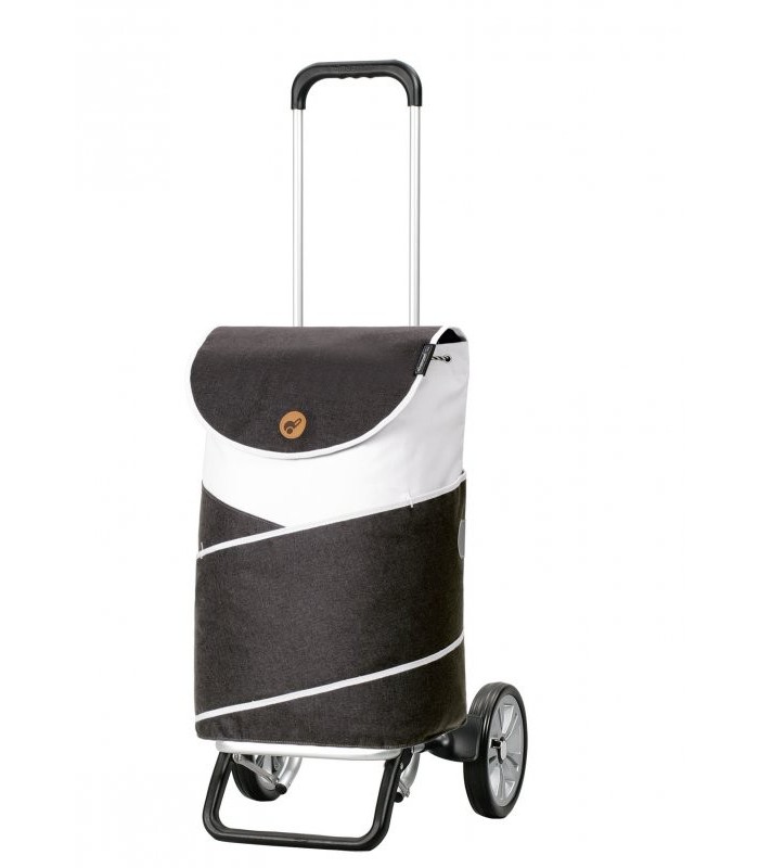 Chariot Course Jarl gris anthracite Alu Star Andersen Shopper - poussette de marché 2 roues