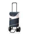 Poussette marché 4 roues Andersen - Chariot Course Quattro Shopper - JARL BLEU