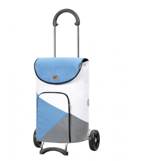 Poussette de Marché Scala Shopper Ester bleu Andersen - chariot de course 2 roues