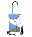 Poussette de Marché Scala Shopper Ester bleu Andersen - chariot de course 6 roues