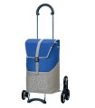 Chariot 6 roues Filip bleu scala Treppensteiger Andersen Shopper - poussette marché sac isotherme