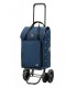 Chariot Course 4 roues Ivar bleu Quattro Shopper Andersen