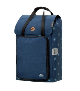 sac à provisions avec poche isotherme ivar bleu andersen shopper