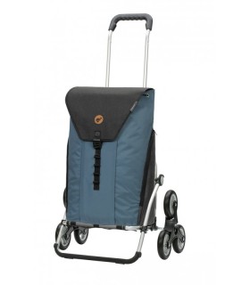 Chariot de Course Ture Bleu Royal Shopper Treppensteiger Andersen - poussette de marché 6 roues