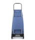 Chariot de Courses Jet Tweed Rolser 2 roues bleu marine - caddie course non pliable