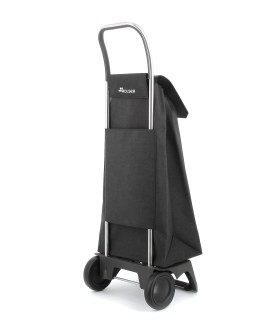 Chariot de Courses Jet Tweed Rolser 2 roues noir - caddie course non pliable