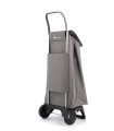 Chariot de Courses Jet Tweed Rolser 2 roues gris - caddie course non pliable