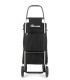 Chariot Rolser 2 roues Igloo noir - poussette de marché Isotherme