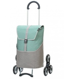 andersen shopper scala treppensteiger vigo menthe - chariot de course 6 roues