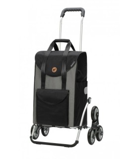 Chariot de Course Senta Gris Treppensteiger Royal Shopper Andersen - poussette marche monte escalier