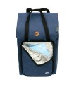 sac à provisions avec poche isotherme ivar bleu andersen - chariot de course