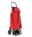 Chariot de courses 4 roues Imax MF Logic Pliable, chariot pliant, poussette de marché rolser, caddie course rouge