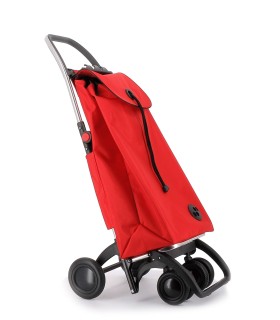 Chariot de courses 4 roues Imax MF Logic Pliable, chariot pliant, poussette de marché rolser, caddie course rouge