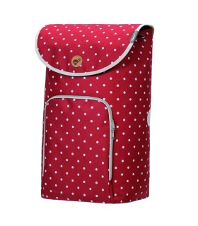 sac ole rouge andersen shopper pour poussette de marché