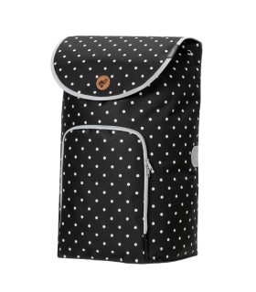 sac ole noir andersen shopper pour poussette de marché