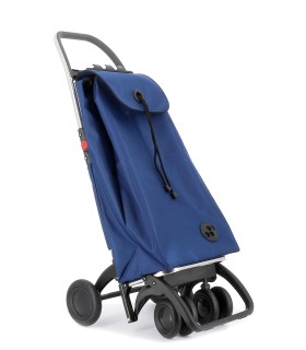 Chariot de courses Rolser 4 roues Imax MF Logic Pliable, poussette de marché pliante avec châssis léger