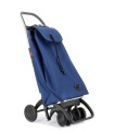Chariot de courses Rolser 4 roues Imax MF Logic Pliable, poussette de marché pliante avec châssis léger