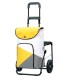 Poussette de Marché Komfort Shopper Ester Jaune Andersen - Chariot siège 2 roues