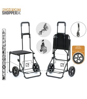 chassis de Poussette de Marché Komfort Shopper Ester Andersen - Chariot siège 2 roues