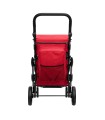 Chariot à pousser Go Plus Premium Playmarket Rouge - Poussette de Marché