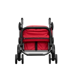 Chariot à pousser Go Plus Premium Playmarket Rouge - Poussette de Marché