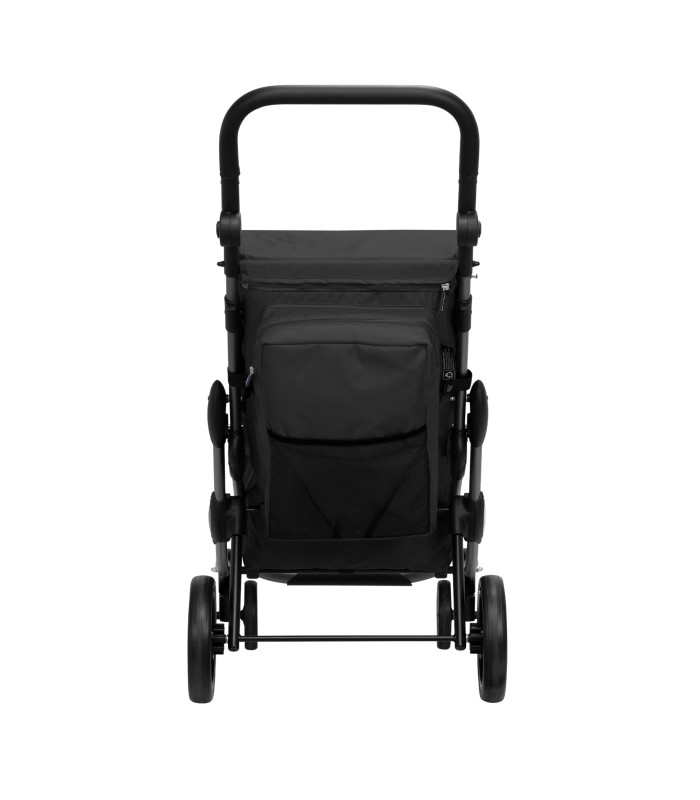 Chariot à pousser Go Plus Premium Playmarket Noir - Poussette de Marché