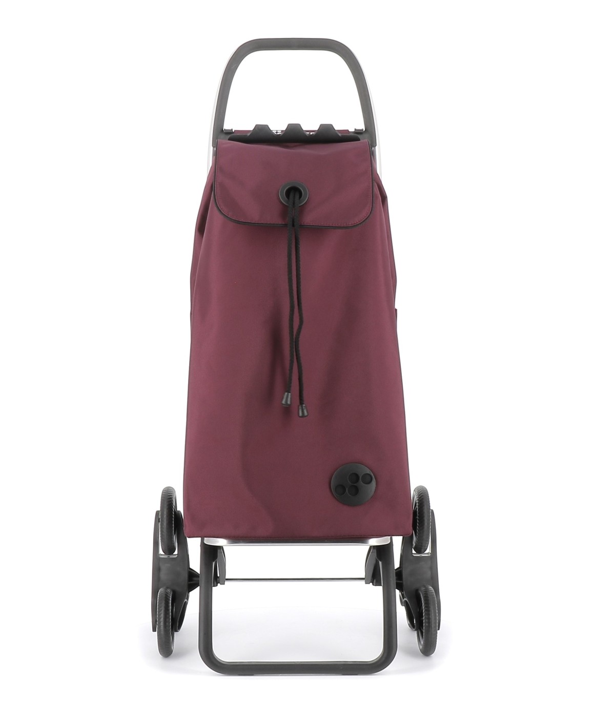 Chariot de Courses 6 Roues Imax Pliable Rolser Bordeaux - Poussette de Marché