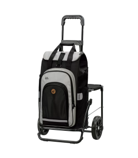 Chariot siège Andersen Komfort Shopper Hydro noir - poussette marche