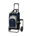 Chariot siège Andersen Komfort Shopper Hydro noir bleu - poussette marche