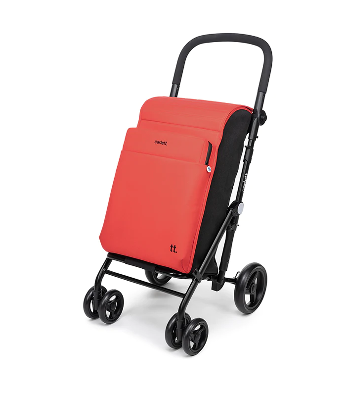 Chariot de Courses 4 Roues Urban Family Carlett - Sac Caddie Sun - Poussette de Marché