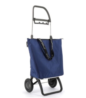 Chariot Course Mini Bag Plus Rolser 2 Roues - sac bleu