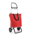 Chariot Course Mini Bag Plus Rolser 2 Roues - sac rouge