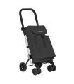 Poussette de Marché Go Lite Chariot Playmarket - Chariot course 4 roues sac noir