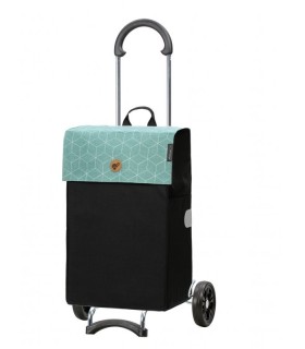 Chariot de course Vide Scala Shopper Andersen - sac vide Menthe - Andersen Chariot 2 roues - poussette marché