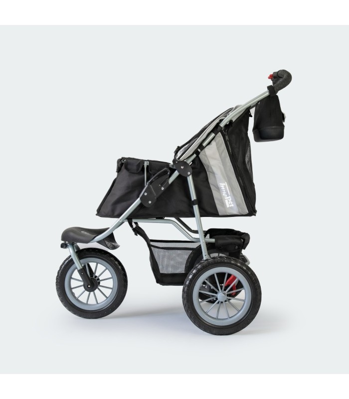 Poussette Chien Innopet Comfort EFA Black Silver