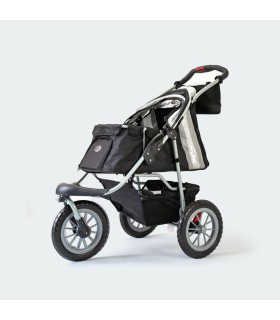 Poussette Chien Innopet Comfort EFA Black Silver