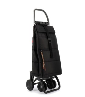 Chariot de Marché Pliable 4 roues Big Polar Noir Rolser - poussette de marché rolser