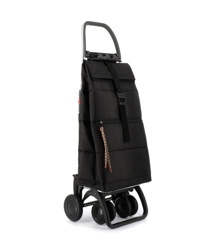 Chariot de Marché Pliable 4 roues Big Polar Noir Rolser - poussette de marché rolser