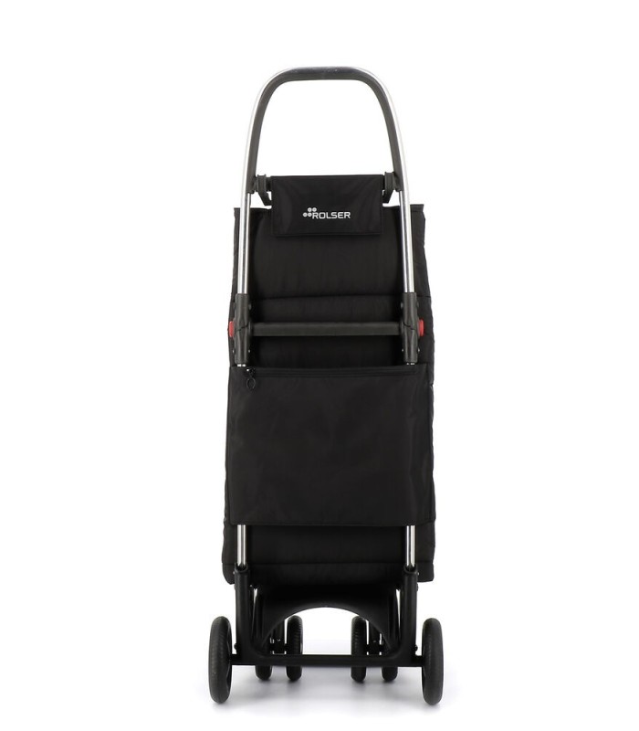 Chariot de Marché Pliable 4 roues Big Polar Noir Rolser - poussette de marché rolser