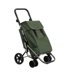 Chariot à pousser Go Plus Premium Playmarket - Vert Olive - poussette de marché