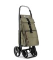 Poussette de Marché pliable Rolser Clec Polar 8 Plus Kaki - caddie course rolser