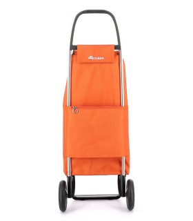 Chariot de courses Rolser - IMAX MF 2 Roues - sac orange