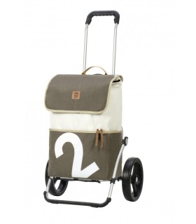 Chariot Andersen Royal Shopper 360° Mole gris - poussette de marché