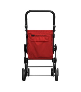 Poussette de Marché We Go Premium Playmarket rouge - chariot 4 roues