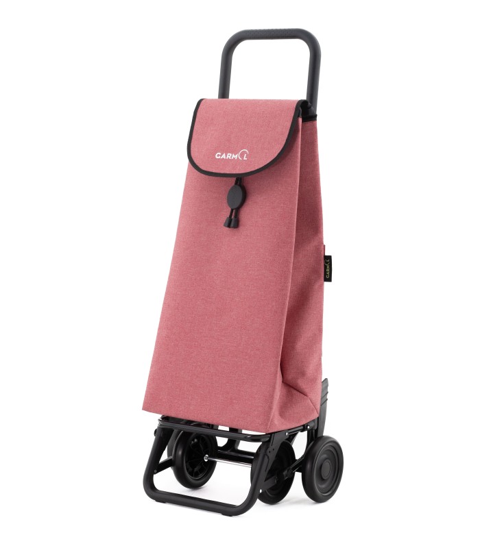 Poussette de Marché 4 roues Jasp Tweed Garmol - rouge