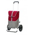 Chariot Andersen Royal Shopper Pneumatique Filip Rouge - poussette de marché