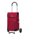 chariot 2 roues scala shopper andersen sofia rouge - poussette marché