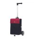 Chariot Andersen Unus Shopper Hera rouge poussette marche 2 roues